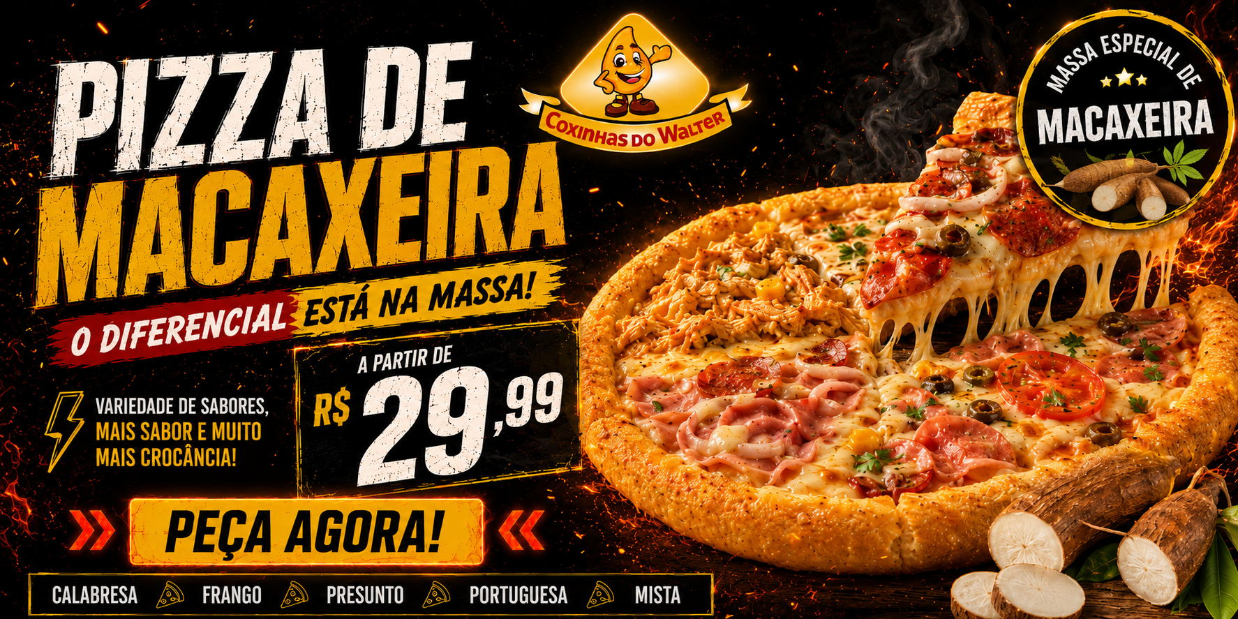 Novidade da Coxinhas do Walter